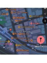 もりスポ整骨院/糀谷駅からお店までの地図です。
