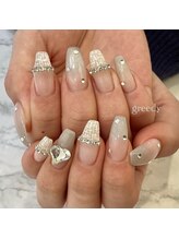 グリーディ(greedy)/ツイードネイル