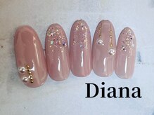 ディアナ ひたちなか高場店(DIANA)/定額ネイル　6600円　B-066