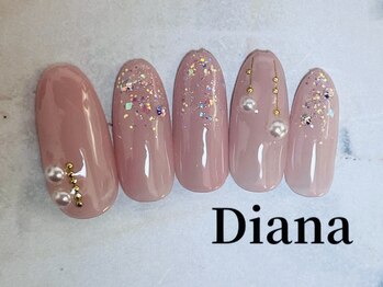 ディアナ ひたちなか高場店(DIANA)/定額ネイル 6600円 B-066
