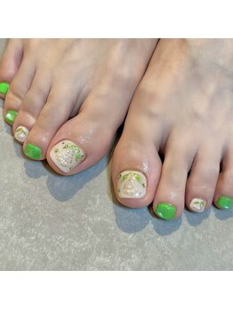 ネイルサロン エルフィン(Nail salon elfin)/フットデザイン