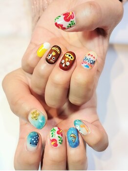 美テキラボ 手稲店/沖縄旅行ネイル