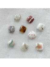 ビアン(Bean.)/フット！選べる親指アート