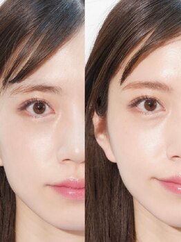 ルアナ(LUANA)の写真/下がり眉/左右差/描いても崩れる原因は"形"ではなく"毛流れ"!新HBLで解決♪