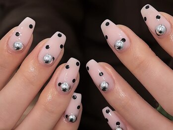 ジェミーネイル エビス(Jemiy nail ebisu)の写真/平日21時30分まで営業◎オフィスにぴったりのシンプルデザインも多数ご用意！