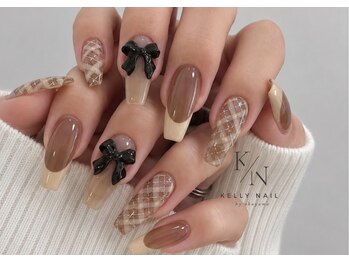 ケリーネイル(kelly nail.)の写真/【21時まで営業☆】美しく魅せる指先へ♪爪が折れやすい&形が気になる等爪の悩みをお持ちの方にオススメ◎