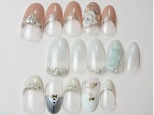 池袋ネイルサロン イイネイル(Ee-Nail)/ブライダルネイル￥8980