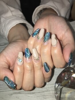 エスフィーネイルサロン ブリーユ(Esfy nailsalon Brille)/夏ネイル