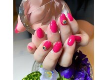 カズネイル(Kazu nail)/鮮やかピンクカラー