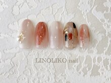 リノリコネイル 元住吉(Lino Liko nail)/12月☆9500円定額デザイン