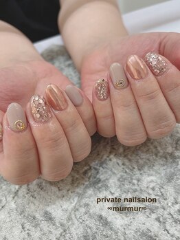 プライベート ネイルサロン マーマ(murmur)/ミラーネイル