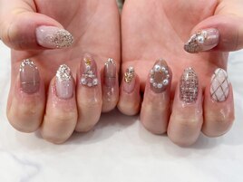 クリスマスネイル