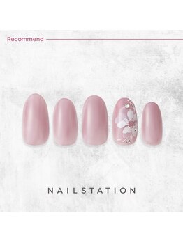 ネイルステーション リンクスウメダ店(NAIL STATION)/フラワーネイル／パラジェル