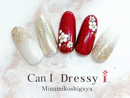 華やか和柄ネイル