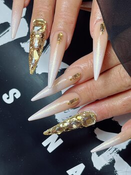 クロスネイル 渋谷店(CROSS nail)/エレガントロングスカルプ