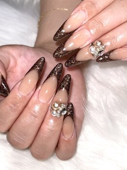 ビーネイル(be Nail)/ブラウンフレンチ☆