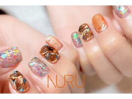個性派/冬/ハンド/アート/インク