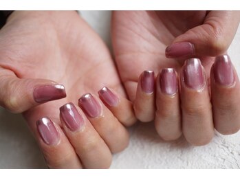 ネイル フライガール(nail FLY GIRL)/ミラーグラデーション♪