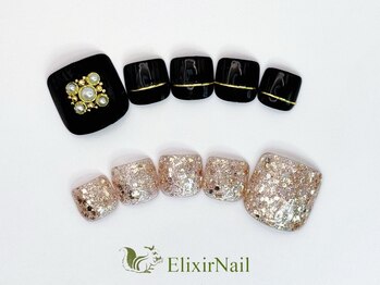 エリクサーネイル 新橋(Elixir Nail)/フットやり放題
