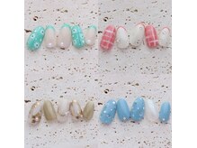 ビューティールームウィズ(beauty room w/)の雰囲気（シンプル系～季節感あるアートやデザイン豊富！長さ出しも可能♪）