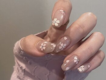 エスツリービューティーアンドネイル(S-TREE BEAUTY&NAIL)/桜ネイル