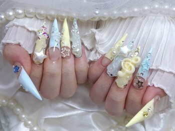 ミュウミュウ(miumiu)の写真/【持込デザイン￥8000～】通いやすい価格◎カラー・パーツの種類が豊富で、長さ出しもデザインも理想通り♪