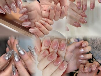 サカイネイル 梅田店(SAKAI NAIL)の写真/【パーツ・カラー1000種類以上★】爪が短くてもオシャレを楽しもう♪あなたの好きが必ず見つかるサロン！