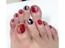 テラックス/フット ボルドーネイル