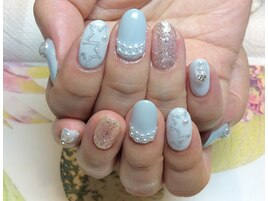 ～ラインテープアートネイル～