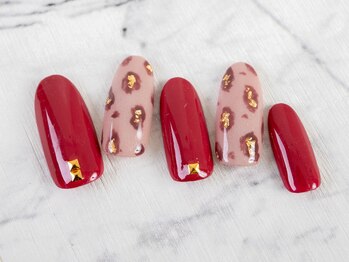 シシ(SiSi)/#レオパード #ボルドー