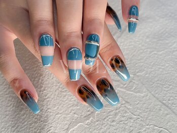 ヴィオラ(VIOLA)/秋ネイル/レオパード