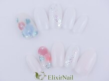 エリクサーネイル 渋谷(Elixir Nail)/定額aシンプル/クーポン使用