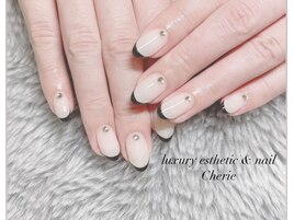 黒フレンチ×ストーン