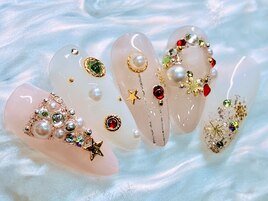 クリスマス ネイル