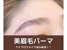 美眉毛パーマ（毛流れ矯正）眉周りwax付き　 8,800円→7,700円