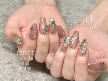ルトロワ(LETROIS)/キラキラネイル