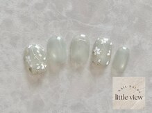 リトルビュー(little view)/春手描きお花 ￥11980