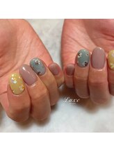 ネイルサロンリュクス (nailsalon Luxe)/フラワーホロデザイン