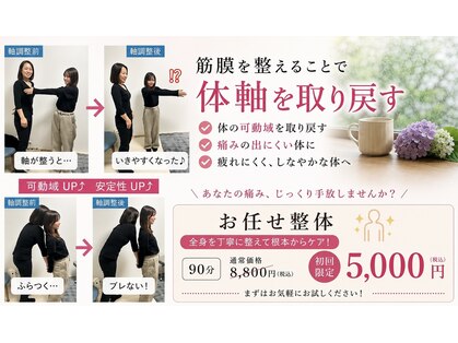 腰の整体インターセクションの写真