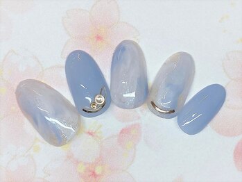 アルセア 上野御徒町店(Alcea)/マーブル ニュアンス タイダイ