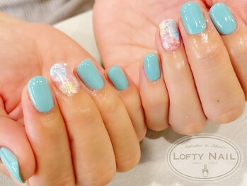 ロフティーネイル 駒川店(Lofty Nail)/フラワーネイル
