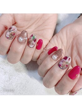 クリーム(Nail Atelier CREAM)/ニュアンスネイル