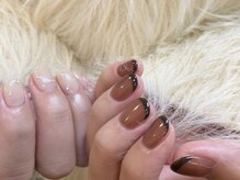 アイネイルズ 渋谷店(I nails)/【Tomoka.a】ちぐはぐフレンチ