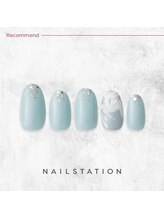 ネイルステーション リンクスウメダ店(NAIL STATION)/フラワーネイル／パラジェル