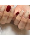 クリスマス/冬ネイル