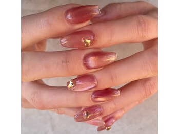 ラウレア(laulea)/ガラスマグネットネイル