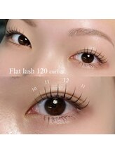 アイラッシュサロン ブラン イオンモールかほく店/マツエク/フラットラッシュ120本