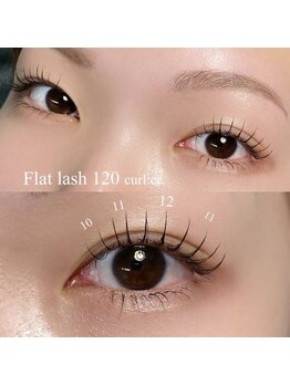 アイラッシュサロン ブラン イオンモールかほく店/マツエク/フラットラッシュ120本