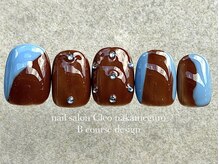 クレオ 中目黒店(Cleo)/【11月】ブラウン×水色