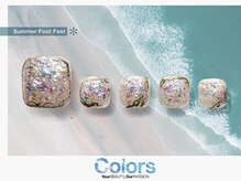 カラーズ広尾 ネイルラウンジ(Colors Hiroo Nail Lounge)/【 FootFest 】ジュエリーアート